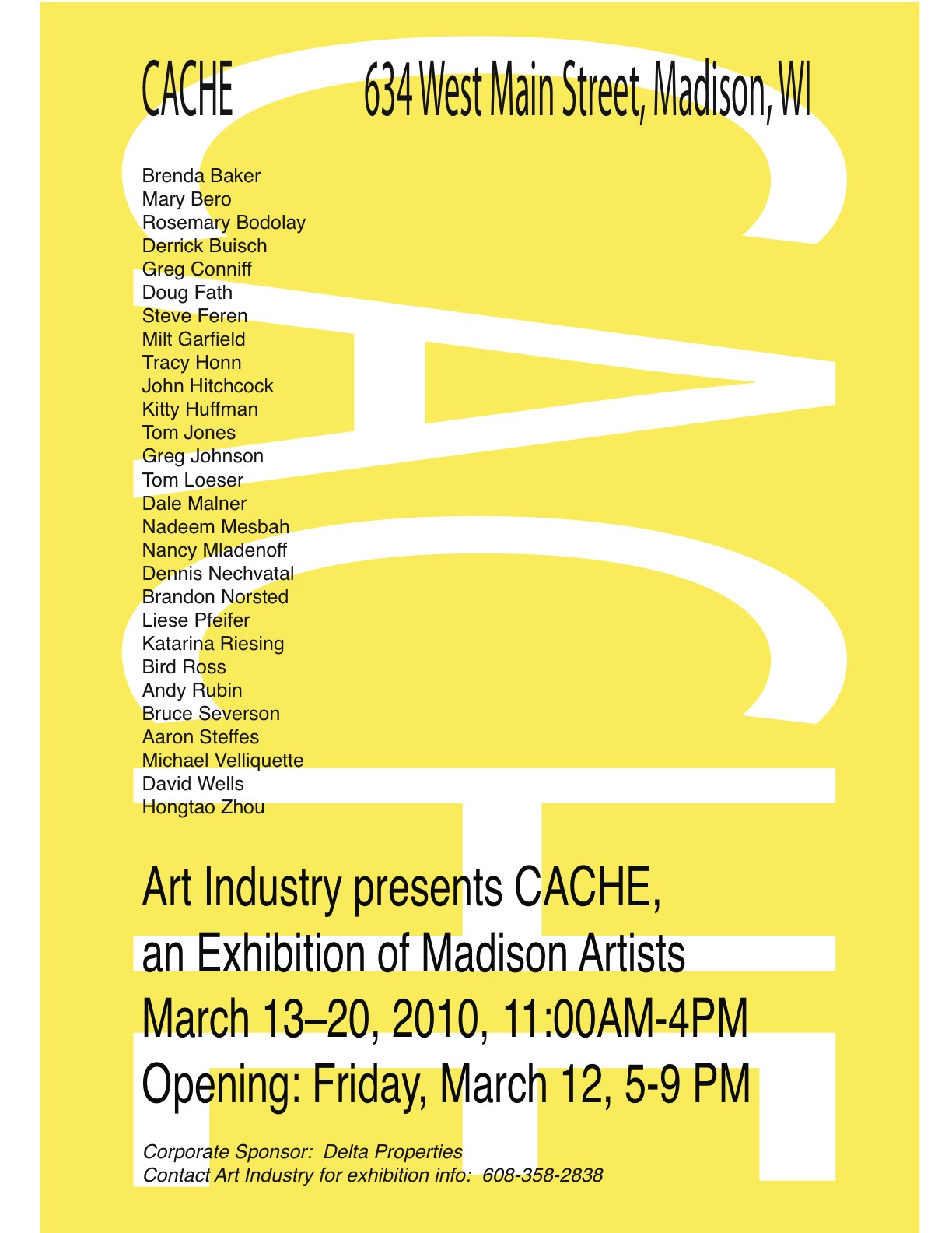 Cache Descriptive Poster